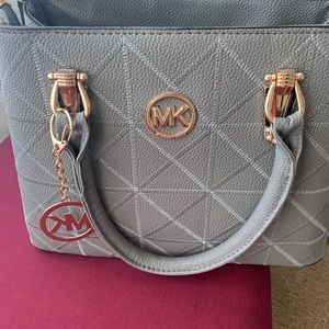 Michael Kors Grey Satchel